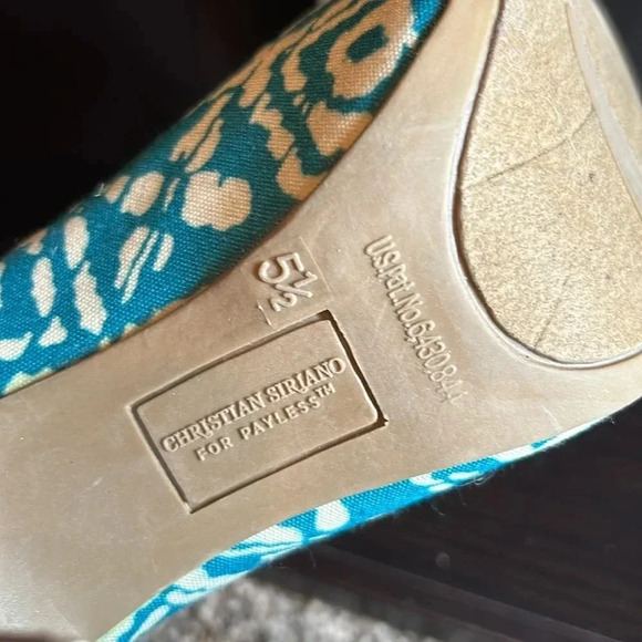 Christian Soriano Payless Peep Toe Heels size 5 1/2 - Picture 11 of 12